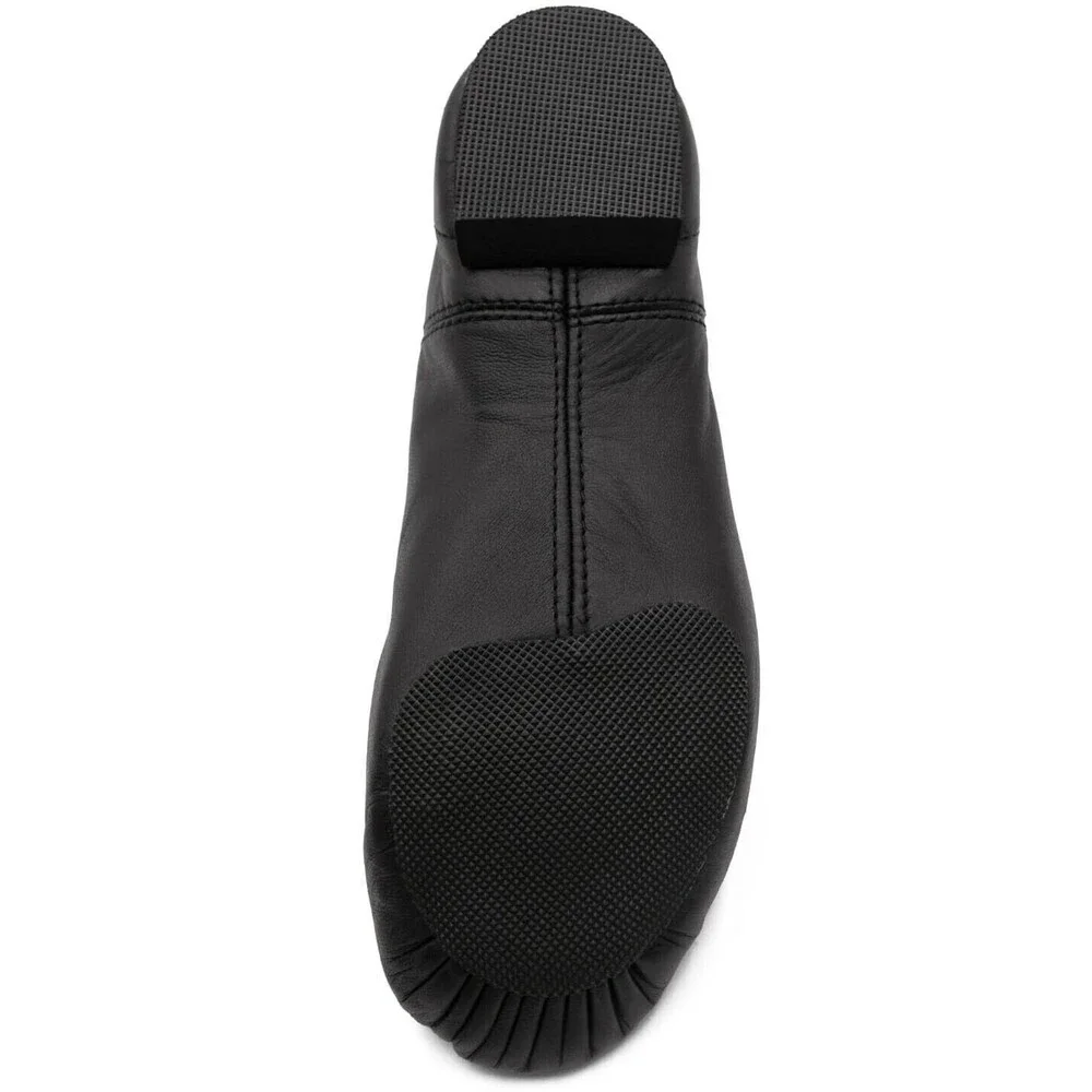 NEW Capezio Women's Size‎ 5.5 M Split Sole Black Techno-Jazz Oxford Shoes EJ1